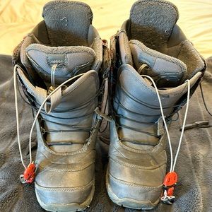 Gray Snowboard Boots